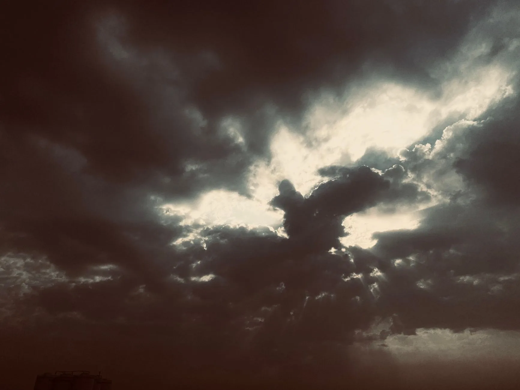 Light breaking through darkness — God's purpose working through what you couldn't see